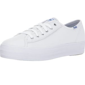 NWOB Keds Women's Triple-Kick Leather Sneaker